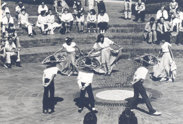 Dancers from La Amistad Youth Center, 1981